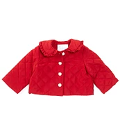 Edgehill Collection x Darby Fallon Clark Baby Girls 12-24 Months Darby Quilted Jacket