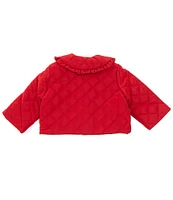 Edgehill Collection x Darby Fallon Clark Baby Girls 12-24 Months Darby Quilted Jacket