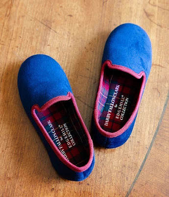 Edgehill Collection x Darby Fallon Clark Boys' Bowden Velvet Slippers (Infant)