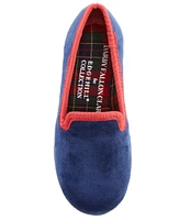 Edgehill Collection x Darby Fallon Clark Boys' Bowden Velvet Slippers (Infant)