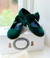 Edgehill Collection x Darby Fallon Clark Girls' Elizabeth Bow Mary Janes (Infant)