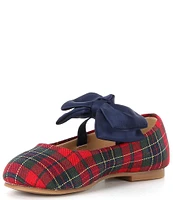 Edgehill Collection x Darby Fallon Clark Girls' Elizabeth Plaid Bow Mary Janes (Infant)