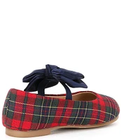 Edgehill Collection x Darby Fallon Clark Girls' Elizabeth Plaid Bow Mary Janes (Toddler)