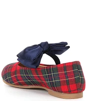 Edgehill Collection x Darby Fallon Clark Girls' Elizabeth Plaid Bow Mary Janes (Toddler)