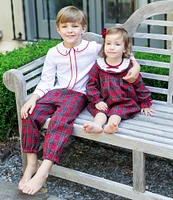 Edgehill Collection x Darby Fallon Clark Little Boys 2T-7 Tod Plaid Pull-On Pants