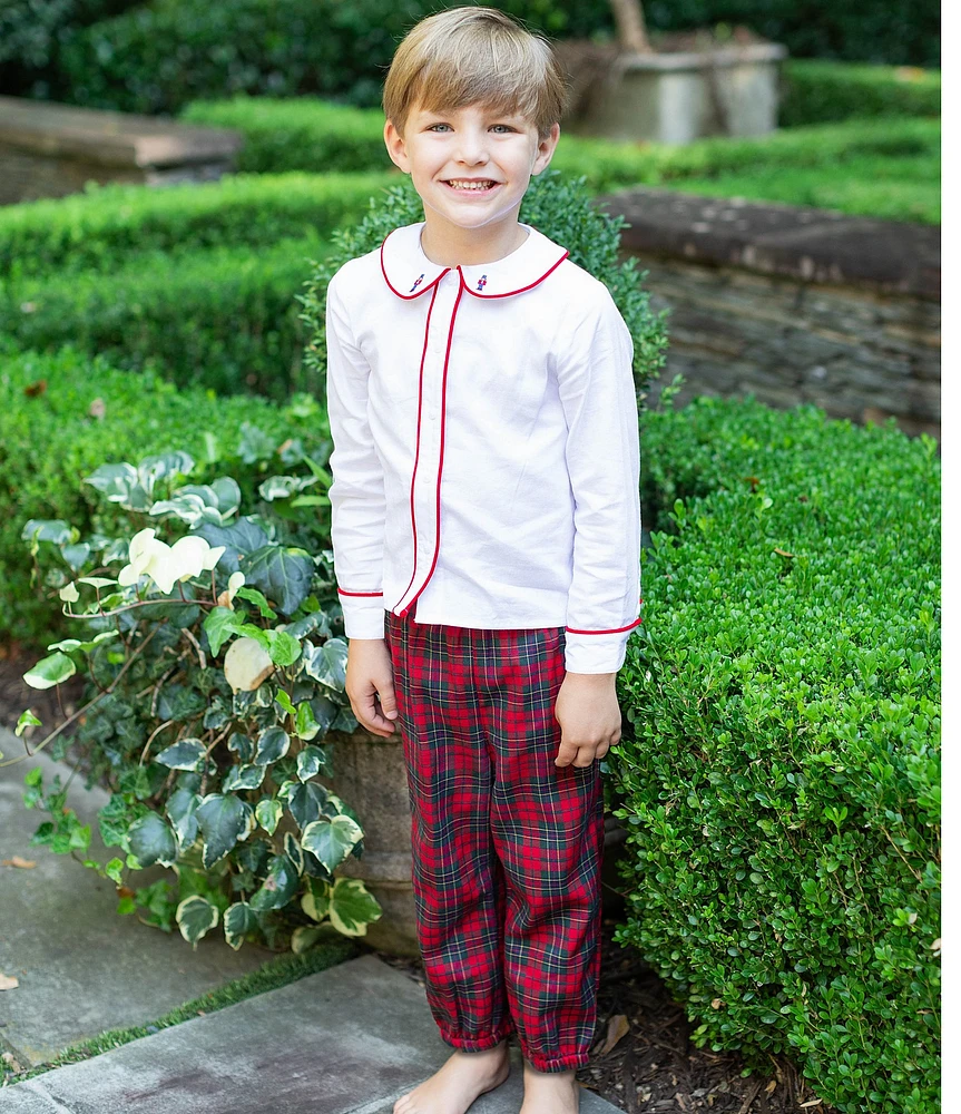 Edgehill Collection x Darby Fallon Clark Little Boys 2T-7 Tod Plaid Pull-On Pants