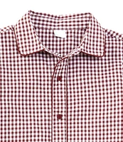 Edgehill Collection x Darby Fallon Clark Little Boys 2T-7 Wright Woven Gingham Button-Front Shirt