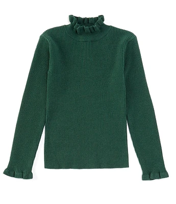 Edgehill Collection x Darby Fallon Clark Little Girls 2T-6X Kate Mock Neck Sweater