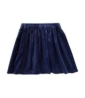 Edgehill Collection x Darby Fallon Clark Little Girls 2T-6X Gogo Velvet Pull-On Skirt