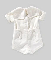 Edgehill Collection x Kristin Ellen Hockman Baby Boys 3-24 Month Otto Linen Sailor Shorts Set