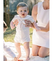 Edgehill Collection x Kristin Ellen Hockman Baby Boys 3-24 Month Otto Linen Sailor Shorts Set
