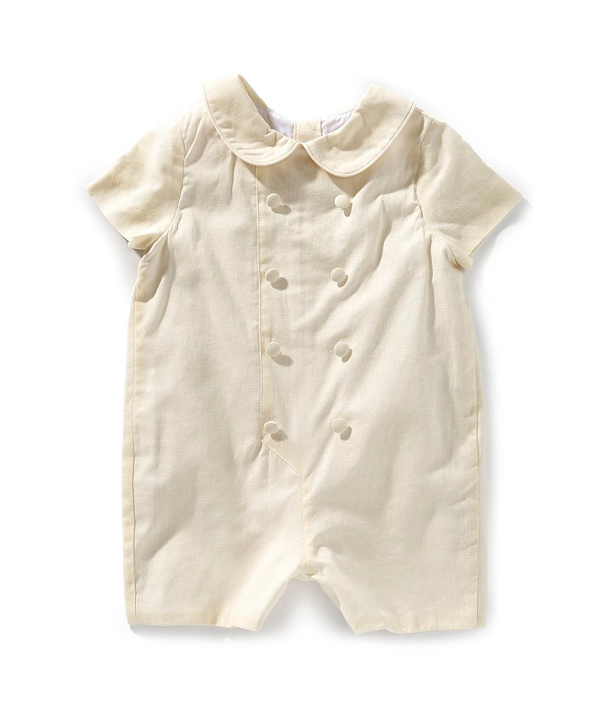 Edgehill Collection x Kristin Ellen Hockman Baby Boys 3-24 Months Robert Yellow Shortall