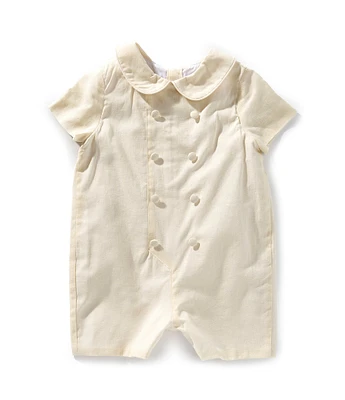 Edgehill Collection x Kristin Ellen Hockman Baby Boys 3-24 Months Robert Yellow Shortall