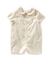 Edgehill Collection x Kristin Ellen Hockman Baby Boys 3-24 Months Robert Yellow Shortall