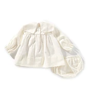 Edgehill Collection x Kristin Ellen Hockman Baby Girls 3-24 Months Astrid Linen Sailor Dress