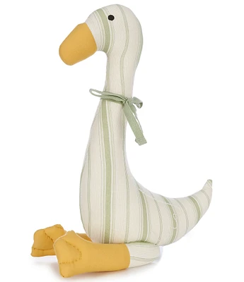 Edgehill Collection x Kristin Ellen Hockman Casper Green Stripe Duck Plush