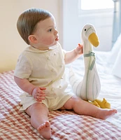 Edgehill Collection x Kristin Ellen Hockman Casper Green Stripe Duck Plush