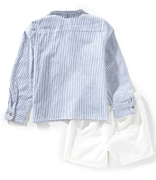 Edgehill Collection x Kristin Ellen Hockman Little Boys 2T-7 Anders Short Set