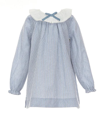 Edgehill Collection x Kristin Ellen Hockman Little Girls 2T-6X Selma Long Sleeve Dress