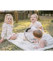 Edgehill Collection x Kristin Ellen Hockman Little Girls 3T Ellen Yellow Floral Bubble