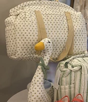 Edgehill Collection x Kristin Ellen Hockman Lottie Yellow Floral Weekender Bag