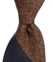 Edward Armah 50-50 Stripe 3.5#double; Silk Tie