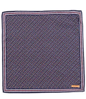 Edward Armah Dotted Reversible Silk Pocket Square