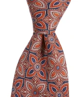 Edward Armah Grand Medallion 3.5#double; Silk Tie