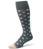 Edward Armah Medallion Crew Dress Socks