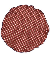 Edward Armah Pine Reversible Silk Pocket Circle