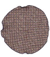 Edward Armah Pine Reversible Silk Pocket Circle