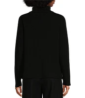 Eileen Fisher Cashmere Turtleneck Long Sleeve Sweater