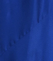 Eileen Fisher Coordinating Stretch Silk Charmeuse Full Skirt
