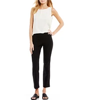 Eileen Fisher Washable Stretch Crepe Slim Leg Ankle Pants