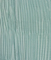 Eileen Fisher Crinkle Silk Pleated Midi A-Line Skirt