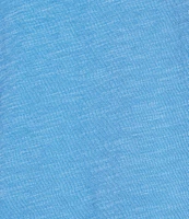 Eileen Fisher Easy Organic Cotton Jersey Knit V-Neck Short Sleeve Tee Shirt