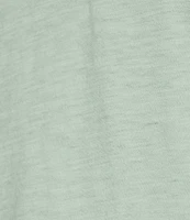 Eileen Fisher Easy Organic Cotton Jersey Knit V-Neck Short Sleeve Tee Shirt
