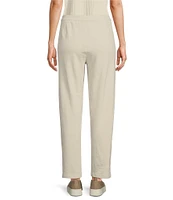 Eileen Fisher Garment Dyed Terry Slouchy Ankle Pants