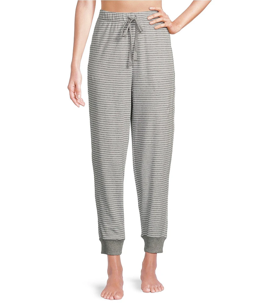 Eileen Fisher Knit Striped Sleep Jogger