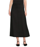 Eileen Fisher Lightweight Ponte A-Line Skirt