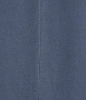 Eileen Fisher Linen Silk Twill Notch Lapel Long Sleeve Blazer