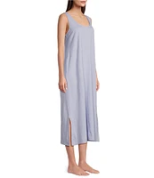 Eileen Fisher Organic Cotton Interlock Knit Long Nightgown