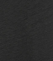 Eileen Fisher Organic Linen Jersey V-Neck Cap Sleeve Top