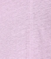 Eileen Fisher Organic Linen Jersey V-Neck Cap Sleeve Top