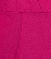 Eileen Fisher Organic Linen Mid Rise Straight Leg Pants