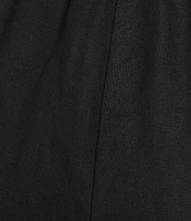 Eileen Fisher Organic Linen Pleated Lantern Ankle Pants