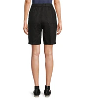 Eileen Fisher Organic Linen Wide Leg Shorts