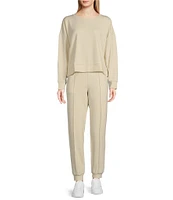 Eileen Fisher Petite Size Tencel™ Lyocell Lightweight Ponte Coordinating Jogger Ankle Pants