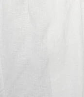 Eileen Fisher Plus Size Organic Linen Pleated Lantern Ankle Pants