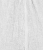 Eileen Fisher Plus Size Organic Linen Wide Leg Ankle Pants